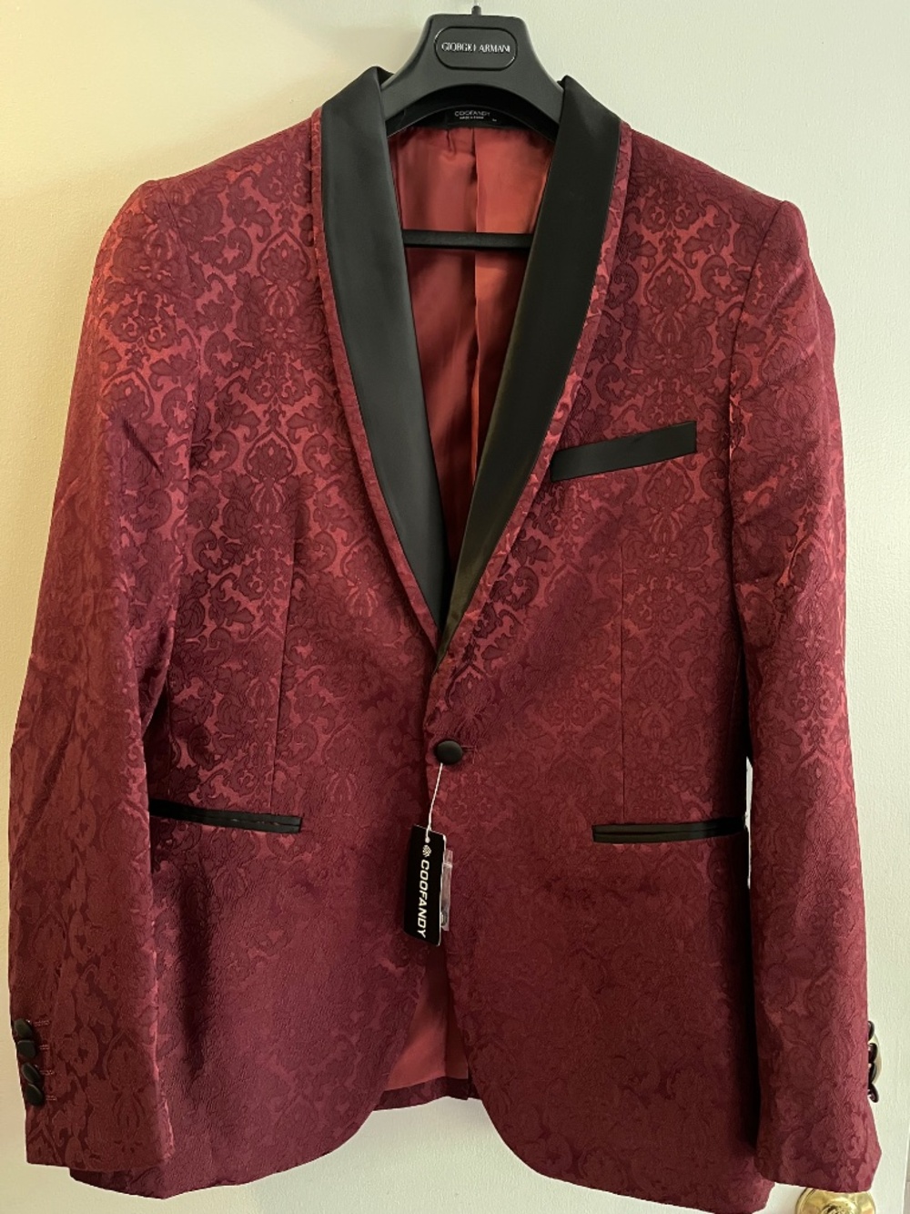 Men’s Formal Dinner (Party/Wedding/Prom)Tuxedo Jacket/Blazer, M, NWT - Picture 11 of 11